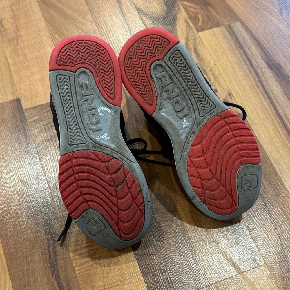 Kids' Black and Red jordan Andi sneakers